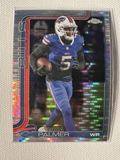 2025 Joshua Palmer Topps Chrome Pulsar Refractor #31 Buffalo Bills