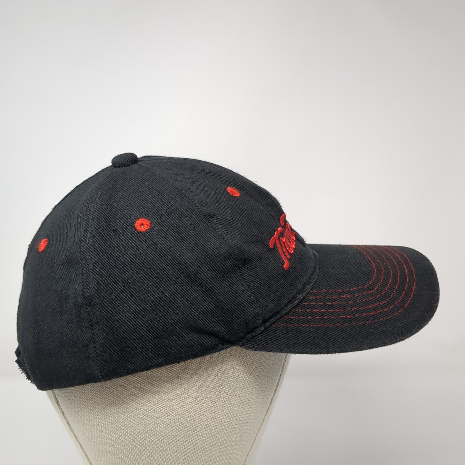 True Value Strapback Baseball Cap Black One Size … - image 5
