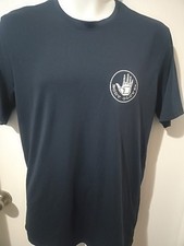 Body Glove Mens Rash Guard Navy Blue UPF 50 Swim Shirt Size Medium