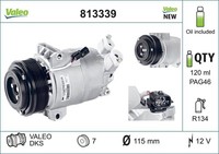Kompressor Klimaanlage Valeo 813339 FÜR Renault Klimakompressor Klima Kompressor