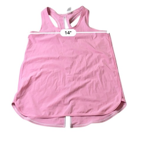 IVIVVA by LULULEMON Pink Sleeveless tank Top size 10 - Picture 6 of 9