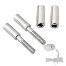  2" Rearview Mirror Stem Extension Adapter Kit for Harley all models,for 