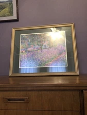 Claude Monet The Artist’s Garden At Giverny 31 x  24 frame