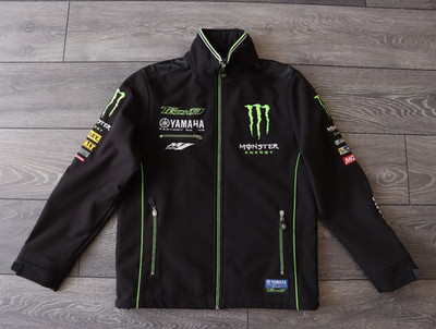 yama  YAMAHA FACTORY RACING TECH3 MONSTER ENERGY ZIP JACKET SOFTSHELL