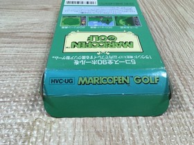 Mario Open Golf Boxed Nintendo Famicom NES Japan - UF5693