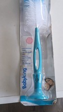 Baby King Suction Base Bottle Brush with Nipple Cleaner Blue BK501