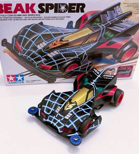 Bakusou Brothers Let’s Go Beak Spider Mini 4WD Painted Handmade Used