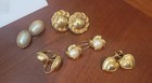 Lot Of 5 Signed Earrings Trifari Monet Carolee LC Add To Your Collection — photo 1