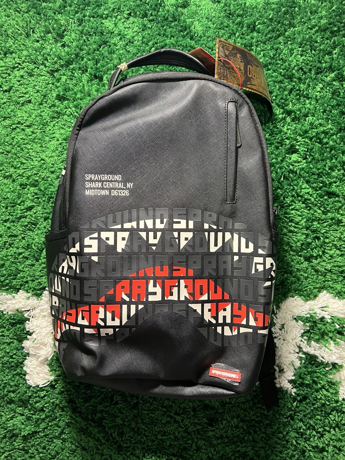 Sprayground Shark Central Sharkcode Backpack BRAND NEW