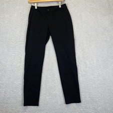 American Giant Women's Black Straight Leg Pants Size 2 (28x28) Made in USA