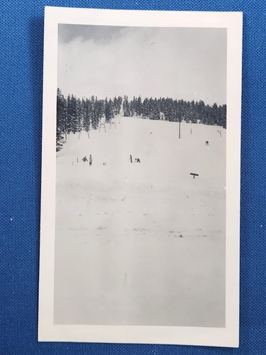 3 Foto Real B/N Berthoud Pass Colorado Familia Niña Mujeres Letrero Instantánea 1951 - Imagen 3 de 4
