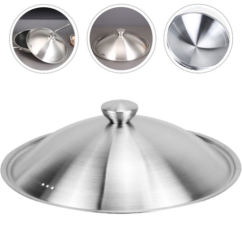 Thickened Stainless Steel Pot Lid Replacement Pan Accessories Range Cooker