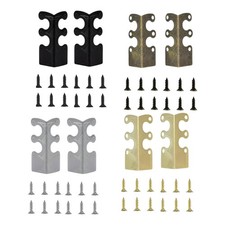 10PCS Baseboard Corner Protectors Solid Brass Skirting Board Corner Protectors