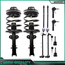 For 2001-2007 Chrysler Town & Country Dodge Caravan Front Struts Tierods Swaybar