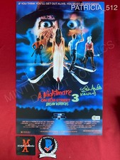 Patricia Arquette autographed 11x17 photo A Nightmare on Elm Street 3 Beckett