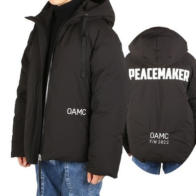 Moncler OAMC Logo Print Hoodie Padded Jacket 28OAU63 TESBA032 001 37801875