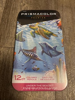 Prismacolor Premier Colored Pencils Soft Core Under The Sea Set Adult Coloring