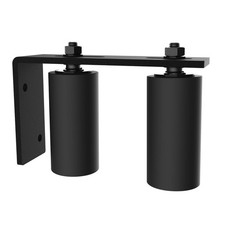 4" Gate Roller Guide with L-Bracket, Universal Adjustable Gate Guide Roller,S...