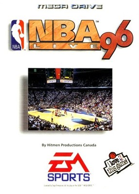 SEGA Mega Drive Spiel - NBA Live 96 mit OVP