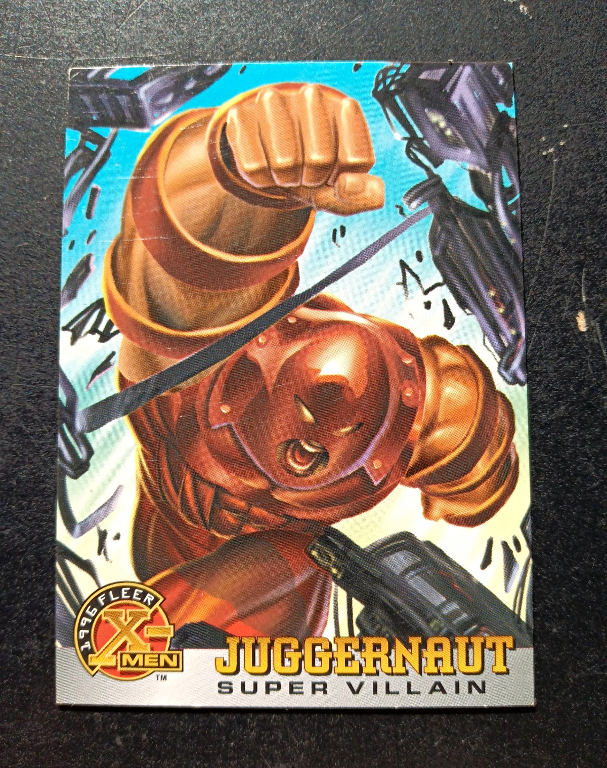 Marvel Fleer X-Men Juggernaut 1996 Card #66 Dave Hoover Auto