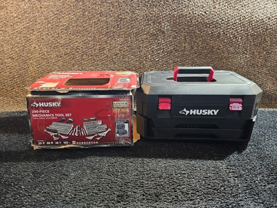 #ad Husky H290MTS 290 Piece Mechanics Tool Hand Tool Chrome Combination Wrench $300.00