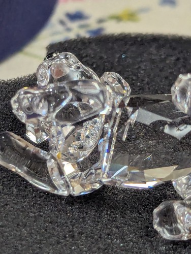 Swarovski Labrador Puppy Playing Crystal Clear Figurine #5408608 - Picture 13 of 15