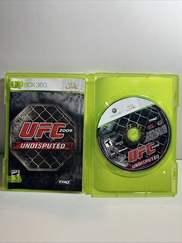 UFC Undisputed 2009 Microsoft Xbox 360 2009 GSP Cover CIB Tested FREE SHIPPING - Picture 3 of 3