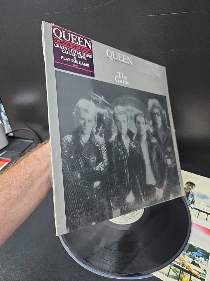Queen The Game Lp Vinyl OG 1980 1st Press Shrink/Hype/Insert EX/EX Wax Foto 4 de 4