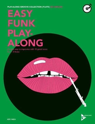 Easy Funk Play-Along 1-4 flutes (easy) Harlow with CD An easy way to improvise w