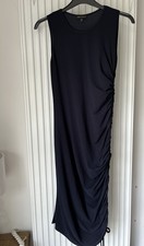 NEXT MATERNITY Womens Adjustable Navy Dress Size 12 Summer Cottagecore