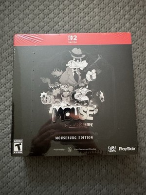 NEW! Mouse: P.I. For Hire: The Mouseburg Edition (Nintendo Switch 2) mouse pi