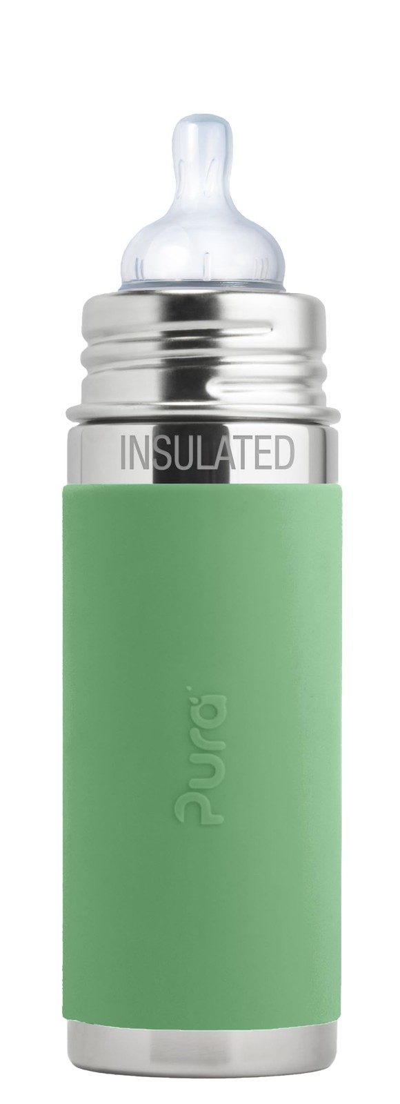 Kiki 7oz Stainless Steel Insulated Infant Bottle &ndash; Include