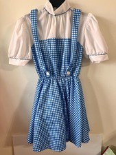 2015 RUBIES Dorothy Wizard of Oz Blue Gingham Dress Costume Prop Women s Large