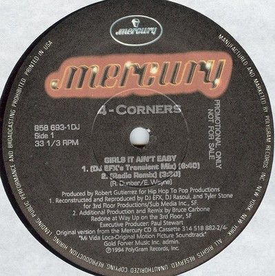 4-Corners - Girls It Ain't Easy (12'', Promo) (Very Good Plus (VG+)) - 4168827315