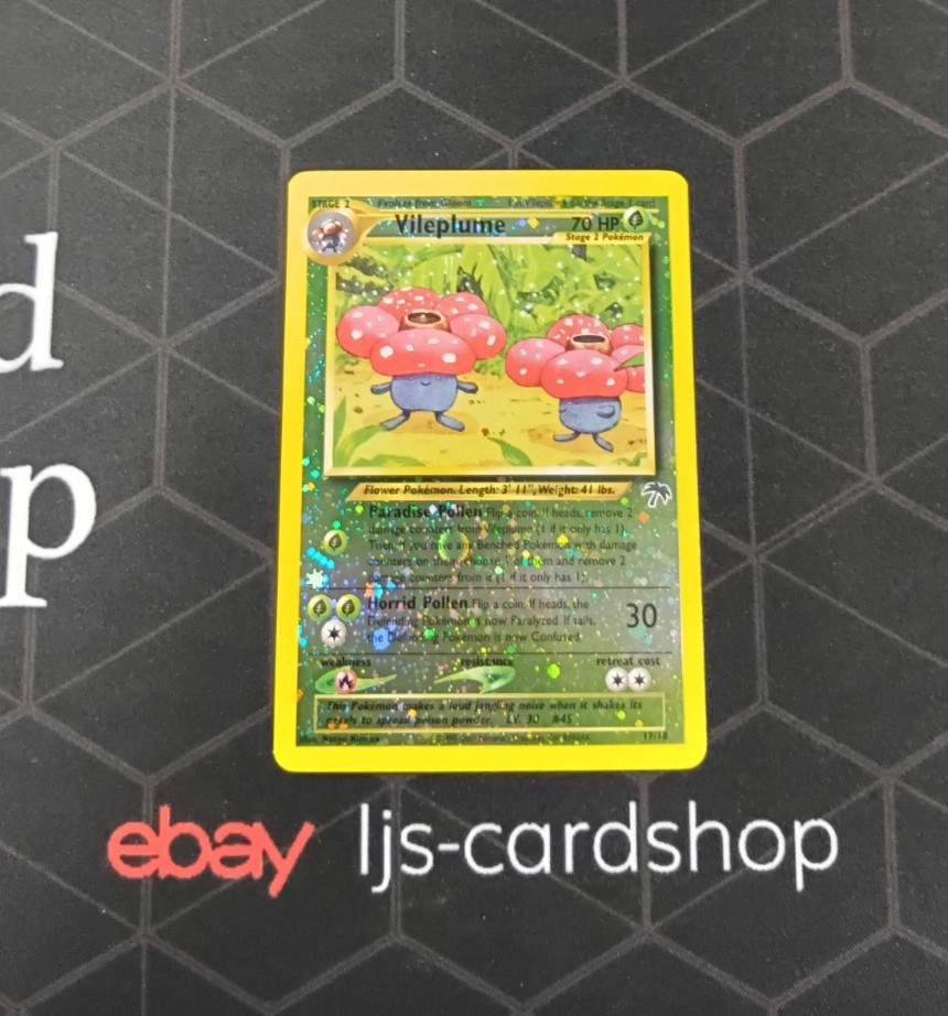 Vileplume 17/18 Southern Islands Promo Reverse Holo NM Pokemon Card T1