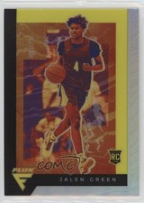2021-22 Panini Chronicles Draft Picks Flux Holo Jalen Green #229 0w6