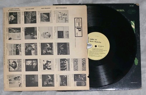 1967 WALTER WANDERLEY SAMBA SO! LP VINYL LATIN JAZZ RARE DJ MONO PROMO WP-1856 - Picture 3 of 3