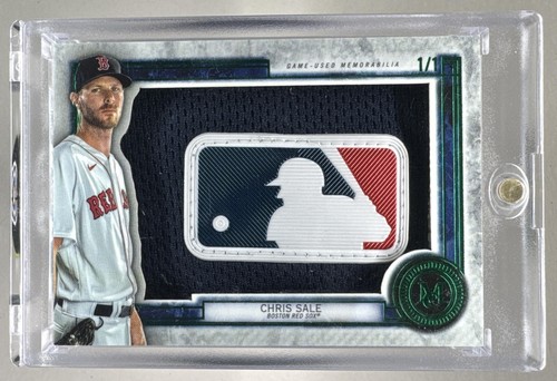Chris Sale 2020 Topps Museum #MM-CS Patch Logoman 1/1