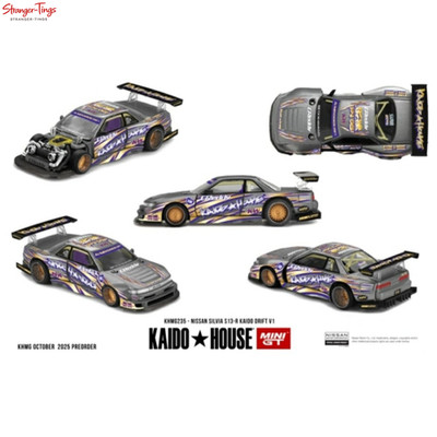 Mini GT 1/64 Nissan Silvia S13-r Kaido Drift V1