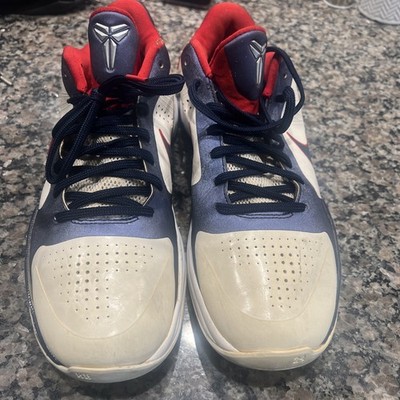 RARE - Men s Size 11 US 2010 Olympic Kobe 5  Team USA  - 386429-103