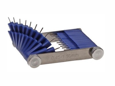 Düsenlehre Set Satz für Hauptdüse Vergaser Lehre 0.45-1.50 Mofa Moped Roller