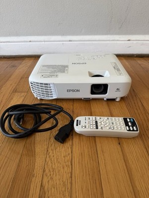 Epson VS260 Projector, 3,300 Lumens Color Brightness HDMI Computer 1.6K Hours