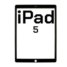 iPad 5 Digitizer Without Home Button Black-Gasket Kit Included 