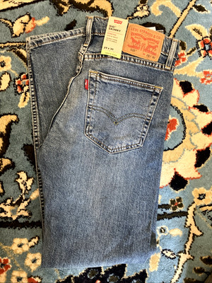 LEVI'S FLEX 510 SKINNY STRETCH BLUE JEANS MEN'S SIZE 29 X 30 NWT