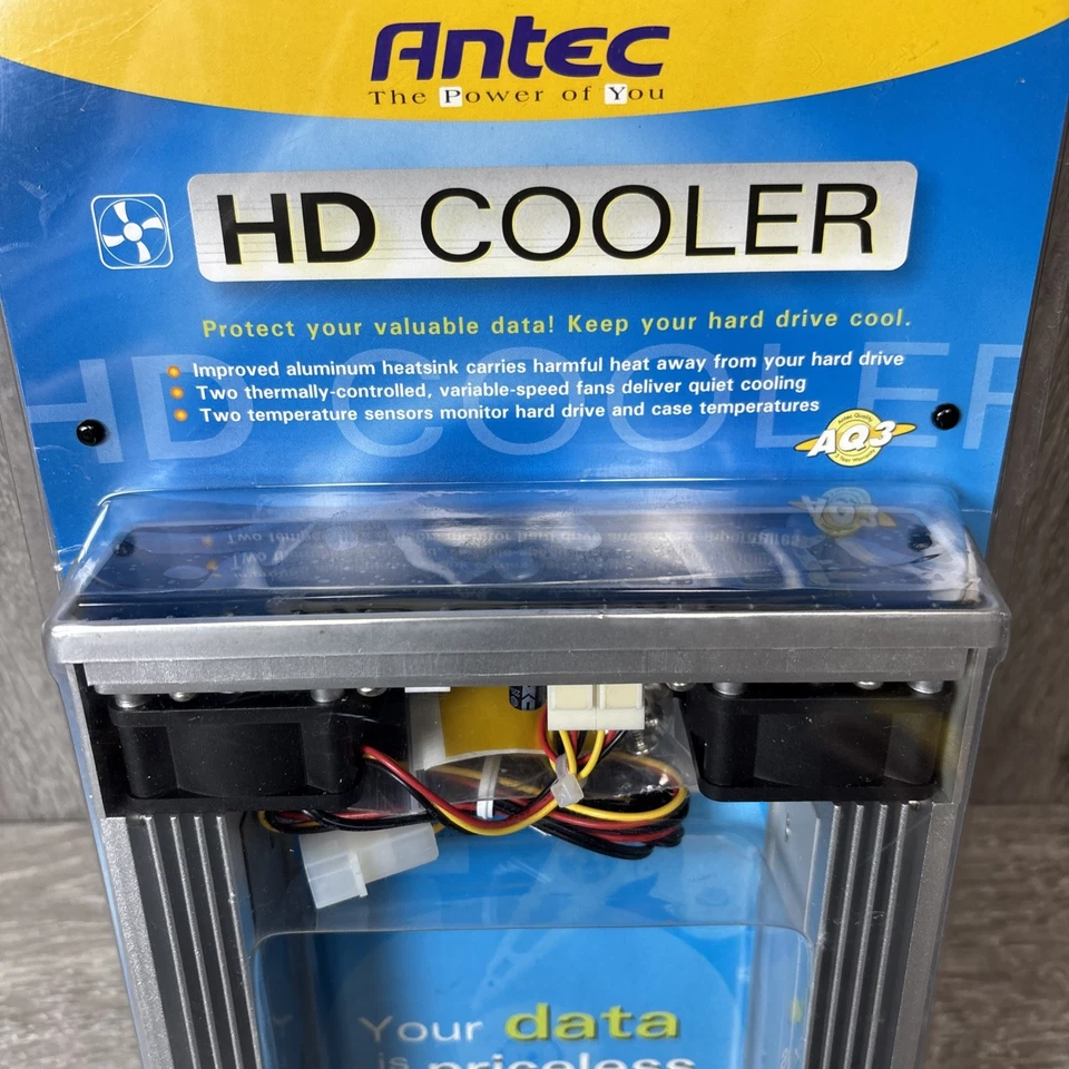 Antec HD Cooler with Digital Temperature Display for PC Hard Drives 2003 Sealed - Image 3 of 4