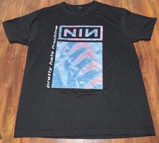 Nine Inch Nails Replica Tee Size XL 100% Cotton Industrial Rock