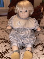 1984 Dolls By Pauline Bjonness Jacobsen 10" Blonde Sleepy Eye Boy Doll Blonde