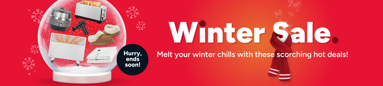 Kogan Winter Sale Promo Banner