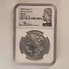 2023 Morgan Silver Dollar NGC MS-70 First Day of Issue John Mercanti Signed