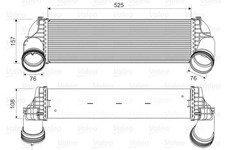 Ladeluftkühler VALEO 818562 für BMW X5 F15 F85 E70 X6 E71 E72 F16 F86 sDrive 40e